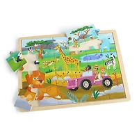 Imaginarium Discovery - Wooden Jigsaw Puzzle Assortment