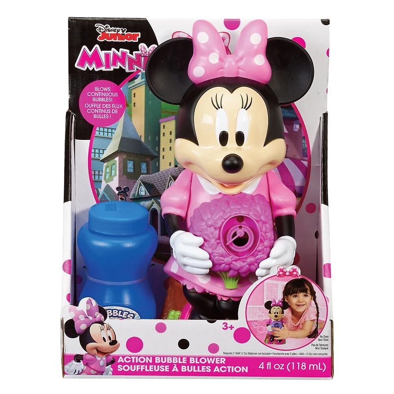 Souffleur à bulles Minnie Mouse Action