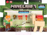 Minecraft - Coffret de 2 figurines articulées de 7,62 cm (3,25 po