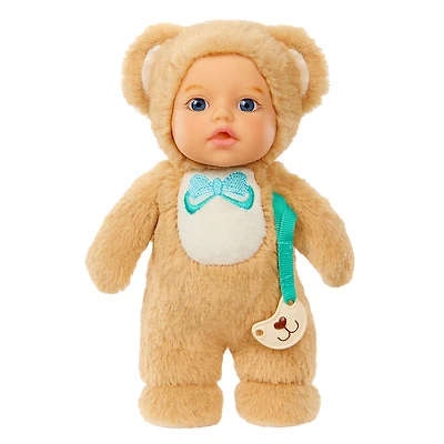 BABY born Cozy Cuties Soft Baby Doll- Bear, Blue Eyes