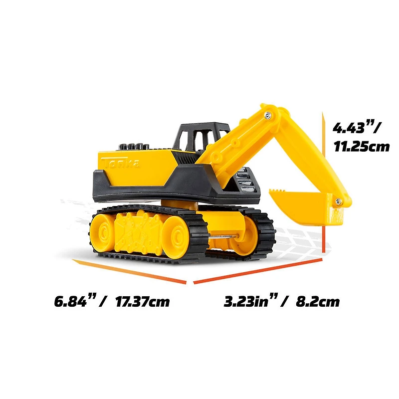 Tonka - Excavatrice Giga Classiques En Acier