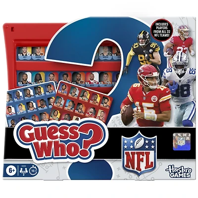 Guess Who? édition NFL, jeu de plateau - Édition anglaise