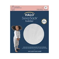 Gigoteuse HALO SleepSack Toddler - Molleton Luxe - Grey