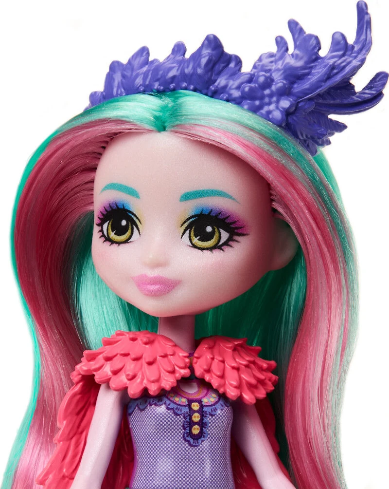 Enchantimals Poupée2 en 1 Oiseau et Poisson, 2animaux, access.