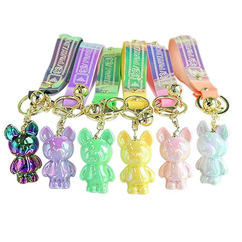 Mima Shiny Pastel Bear Keyring