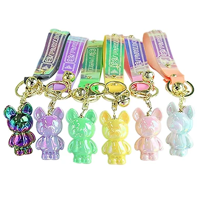 Mima Shiny Pastel Bear Keyring