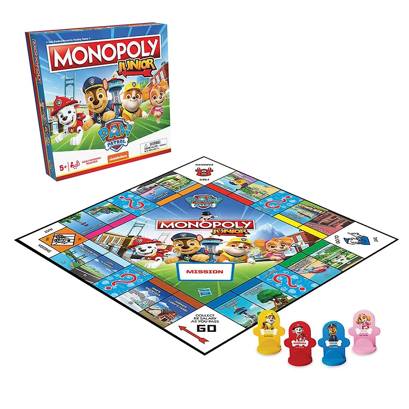 USAopoly MONOPOLY JR: PAW Patrol - English Edition