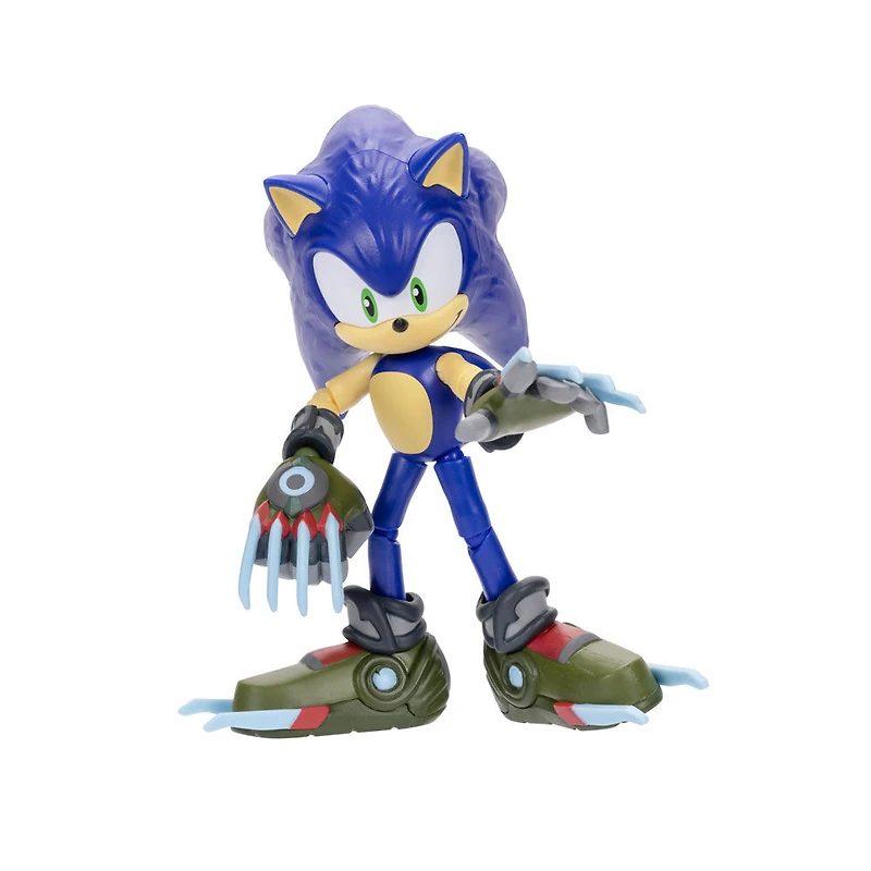 Figurine Sonic Prime de 5 pouces - Sonic (Labyrinthe Boscage) 