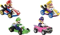 Hot Wheels- Mario Kart - Coffret De 4