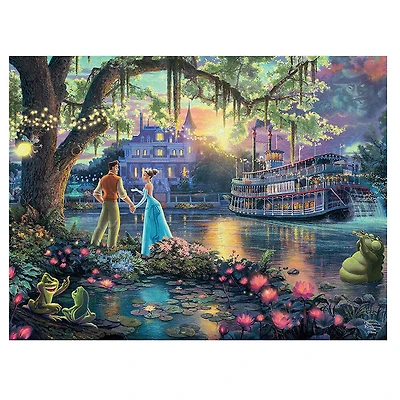 Ceaco Thomas Kinkade - The Princess and the Frog 750 Piece Puzzle - English Edition
