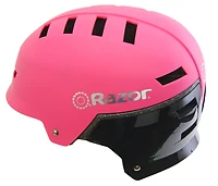 Casque de Vélo Razor - Pour Jeunes 8+ Rose/Noir