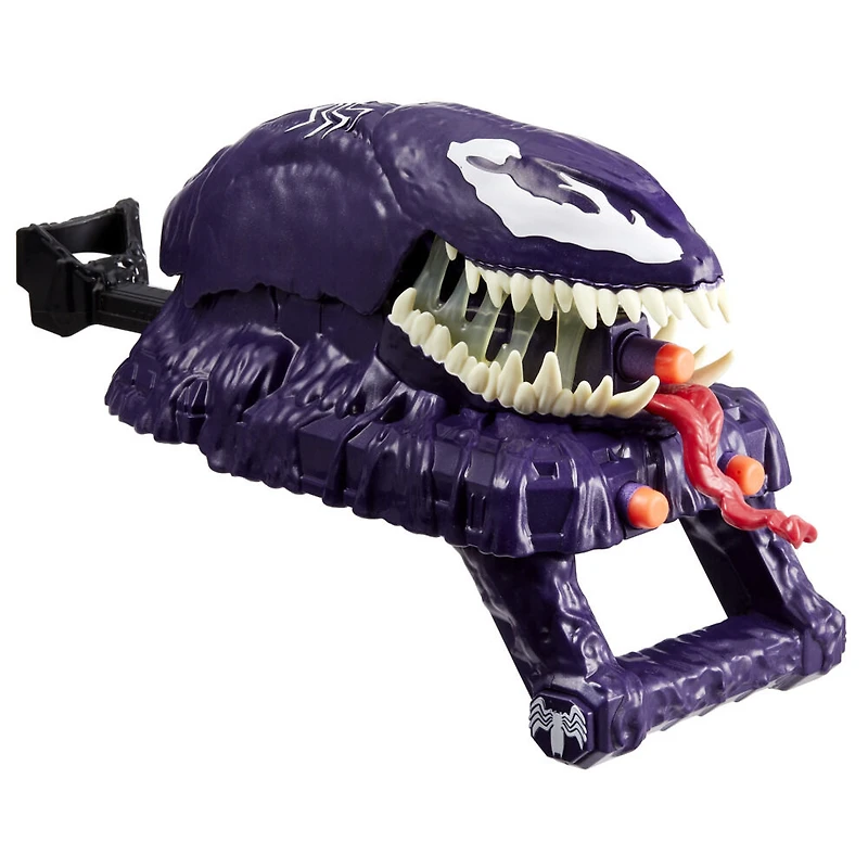 Marvel Spider-Man VenomVersus, Blaster d'attaque Venom, jouet de déguisement Spider-Man Nerf