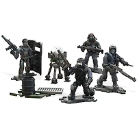 Mega Construx - Call of Duty - Coffret de micro-figurines articulées - Escadron de frappe urbaine