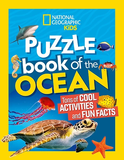 National Geographic Kids Puzzle Book of the Ocean - English Edition