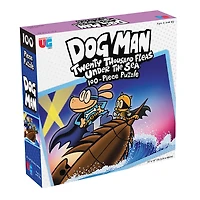 Dog Man 20,000 Fleas 100 pc Puzzle - English Edition