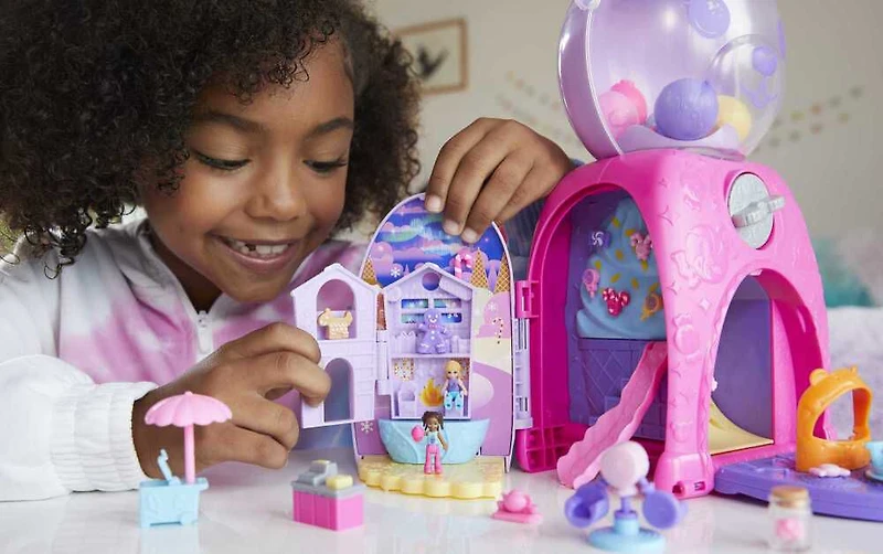 Coffret de jeu Ourson à boules de gomme Polly Pocket