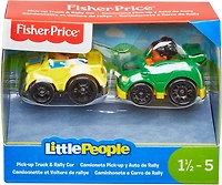 Fisher-Price - Little People - Camionnette et Voiture de rallye