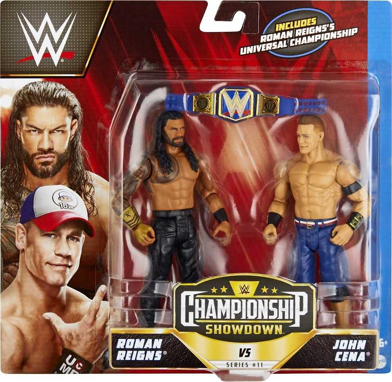 WWE - Championship Showdown - Coffret de 2 - Roman Reigns c. John Cena