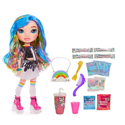 Poupée Rainbow High Rainbow Surprise de 14 pouces - poupée Rainbow Dream avec gelée à fabriquer pour vêtements