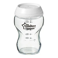 Tommee Tippee Closer to Nature 3 in 1 Convertible Glass Baby Bottles - 9oz, 3ct