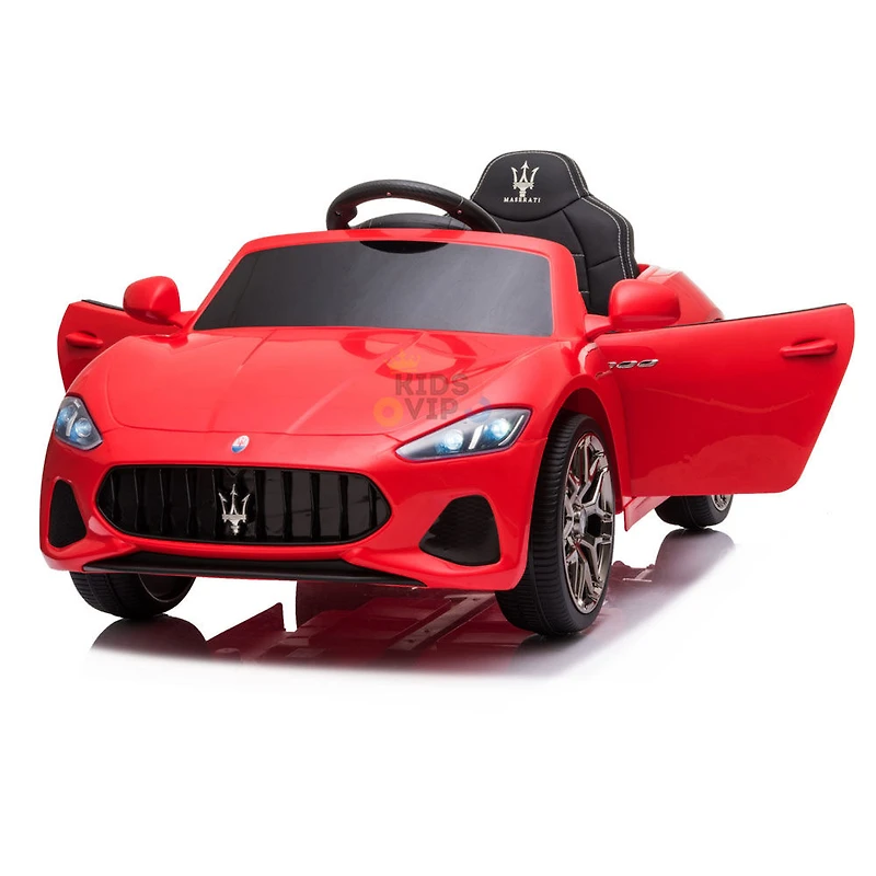 KIDSVIP 12V Maserati Gran Cabrio W/ RC - Red - English Edition