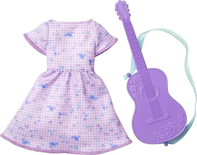 Barbie- Coffret Tenue, carrière de Musicienne, 1 tenue et accessoire