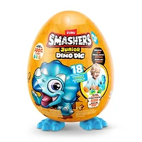 Smashers Junior Dino Dig Small Egg Triceratops (Blue)
