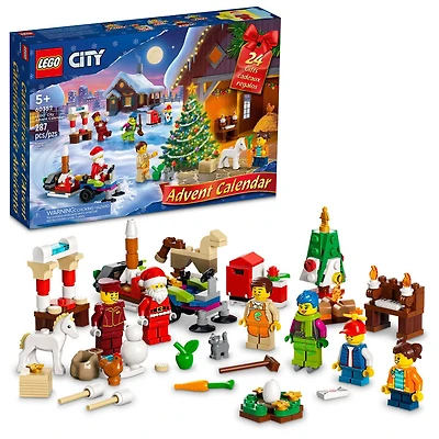 Le calendrier de l'Avent LEGO City Ensemble de construction 60352 (287 pièces)