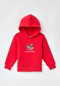 Northern Reflections Iconic Santa Hat Loon Chandail à capuchon Rouge