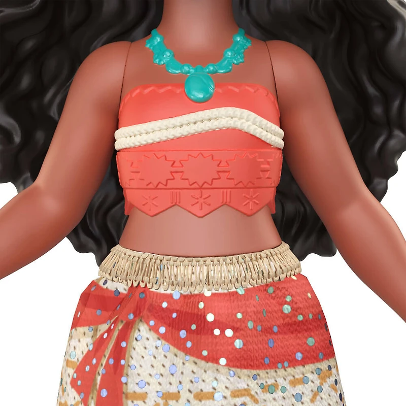 Princesses Disney Base Petite poupée Moana, tenue brillante