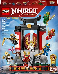LEGO NINJAGO Ninja Character Display 15th Anniversary Building Toy for Kids, Ages 14+ - 71866