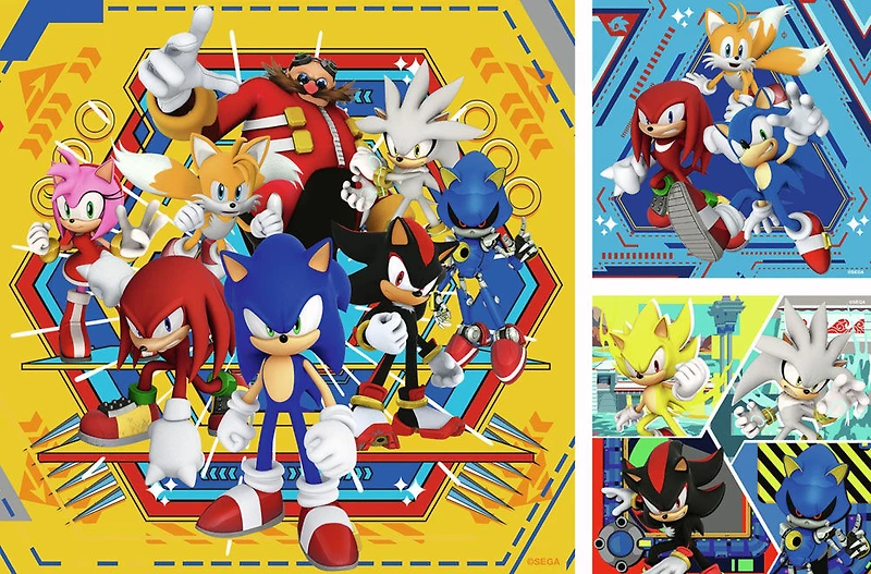 Ravensburger - Sonic Le Hérisson 3x49