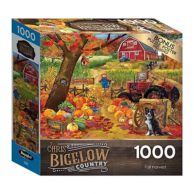 Bigelow Country Cra-Z-Art Casse-têtes 1000pc - Fall Harvest