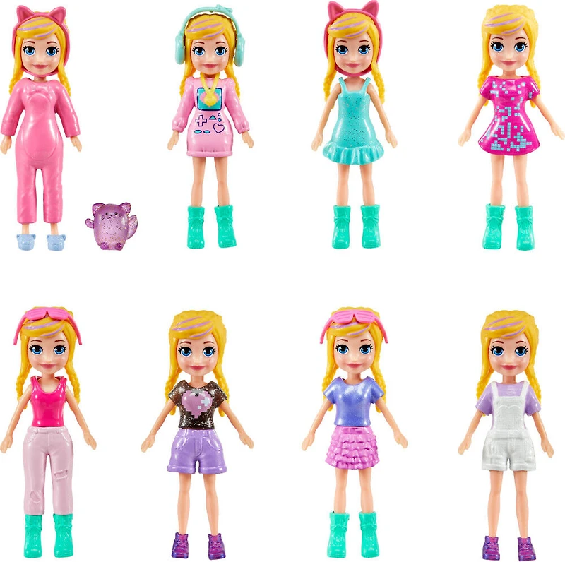 Polly Pocket Coffret Mode moyen Poupées et accessoires de mode