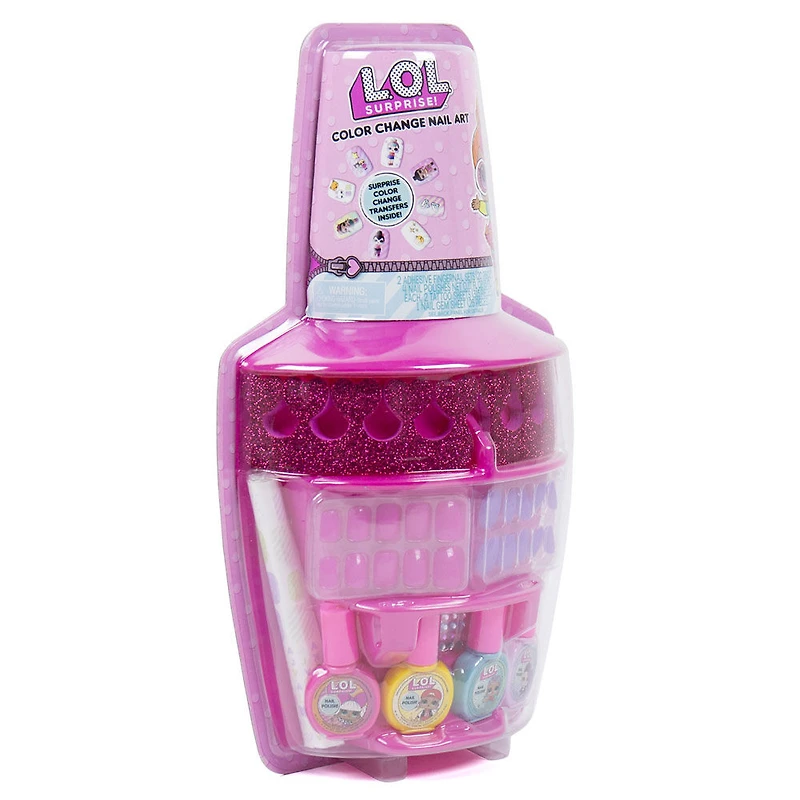 LOL Surprise Color Change Nail Art - English Edition