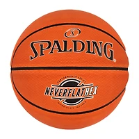 Ballon de basket Spalding Neverflat avec technologie Soft Grip