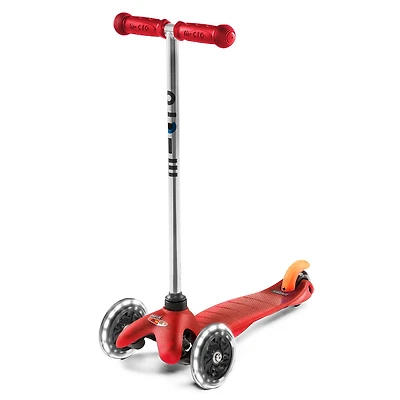 Micro Scooters Mini Micro Classic Led Kickboard Red - Notre exclusivité