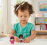 Little People - Barbie - Coffret figurines - Soirée Pyjama