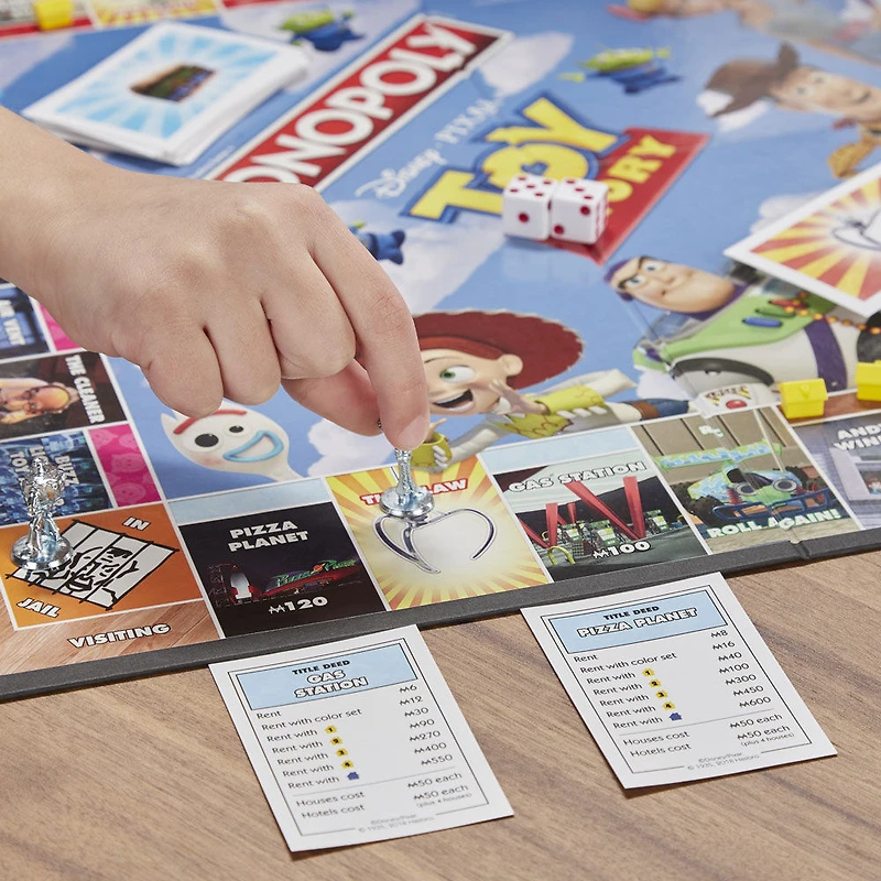 Jeu de plateau Monopoly Histoire de jouets