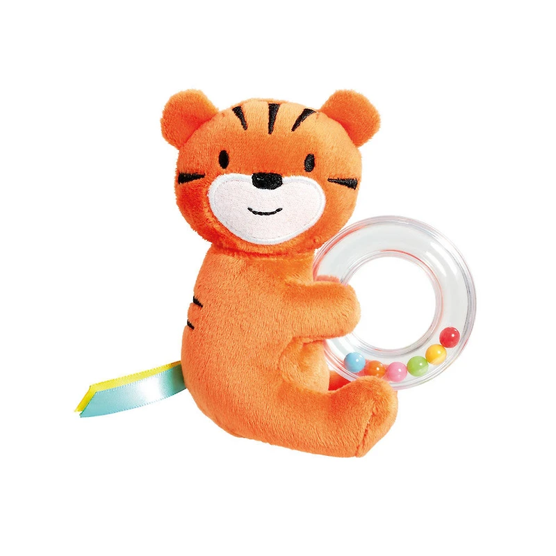 Little Lot Shake and Squeak Ring Rattle Tiger - R Exclusive