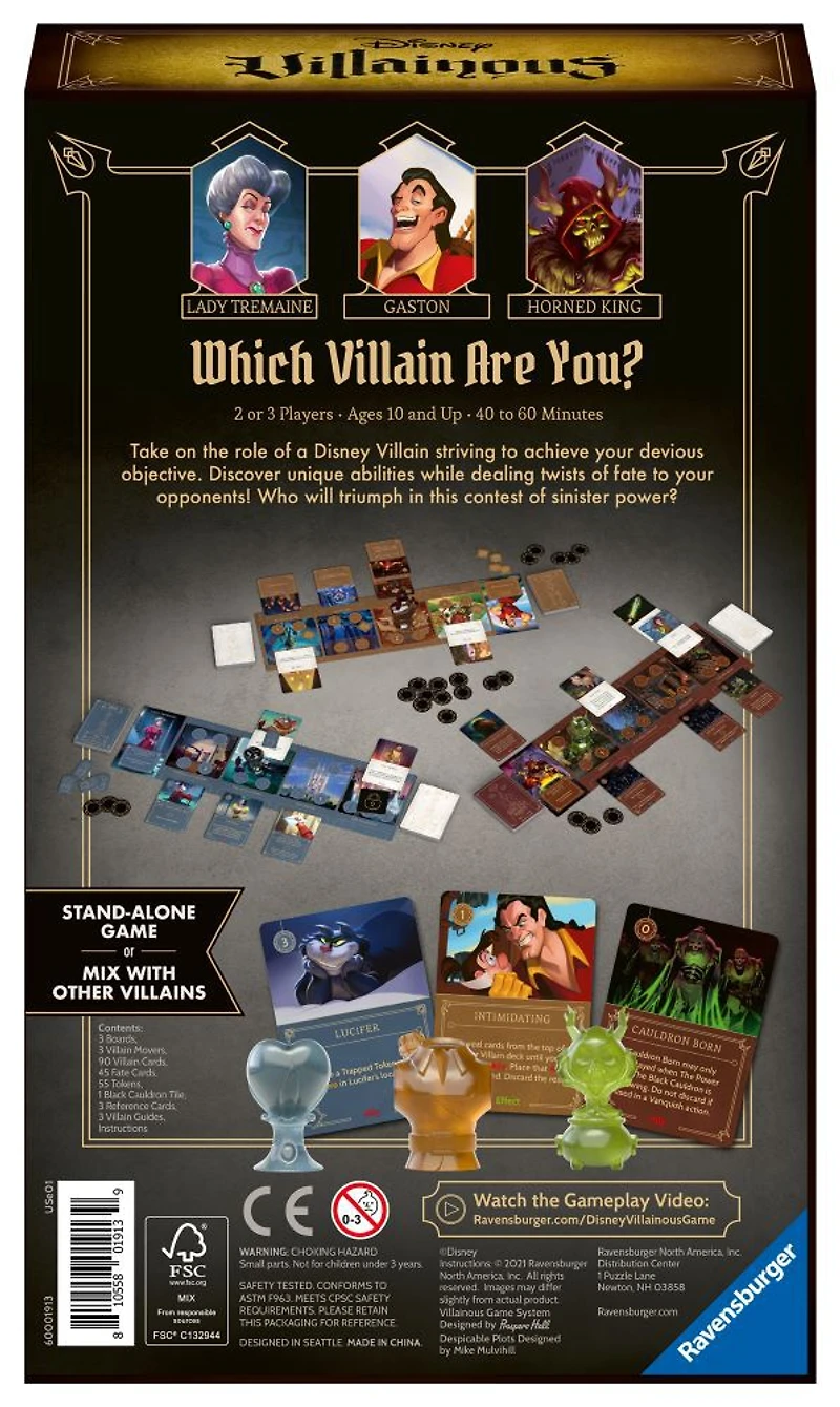 Ravensburger - Disney Villainous: Despicable Plots - version anglaise