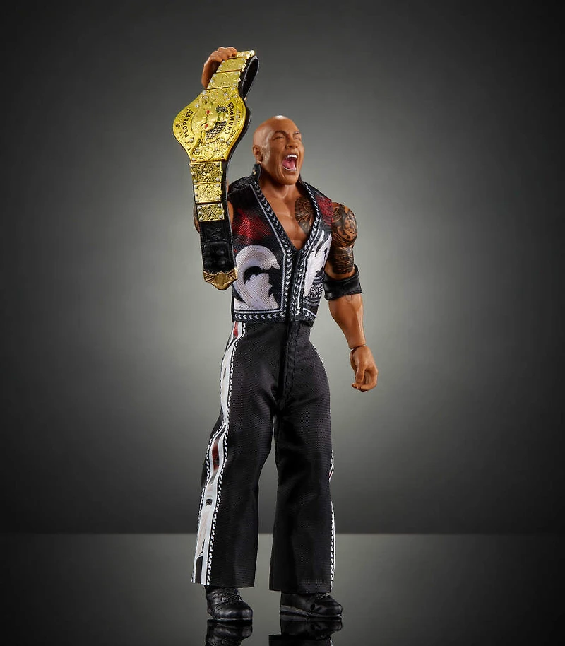 WWE-The Rock Édition Ultimate-Coffret avec figurine articulée