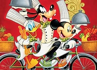 Ceaco Disney Fine Art 1000 pièces Puzzle Wheeling in Flavour
