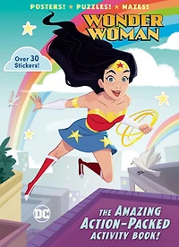 The Amazing Action-Packed Activity Book! (DC Super Heroes: Wonder Woman) - Édition anglaise