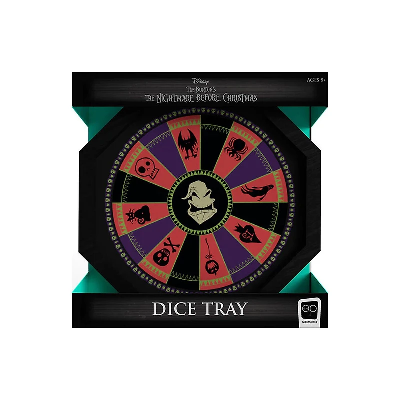 USAopoly Disney Tim Burton's The Nightmare Before Christmas Dice Tray - English Edition