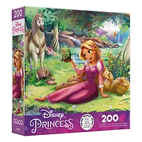 Puzzle 200PC Disney Friends Rapunzel et Pascal