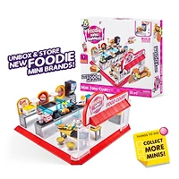 Mini Aire de restaurants pour Mini Brands de restaurants avec 1 Mini exclusif 5 Surprise par ZURU