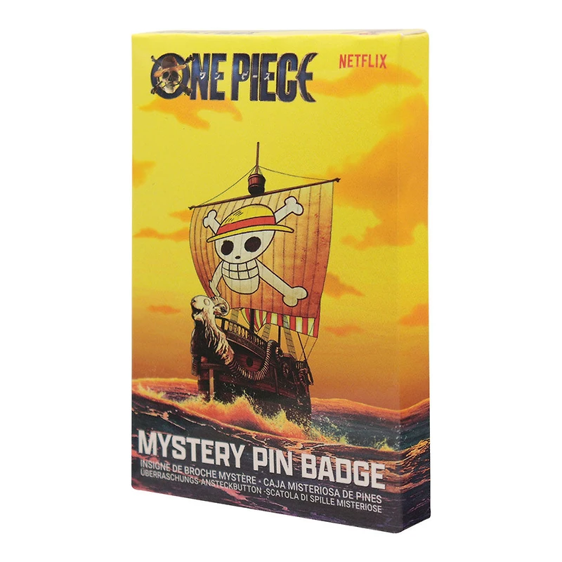 Badge Mystère One Piece en Pin CDU Contenant 12 Boîtes Aveugles