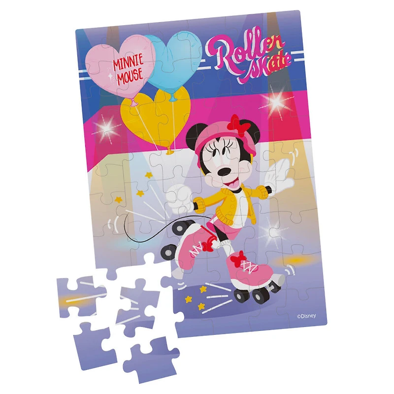 Minnie Mouse, Puzzle dans un tube