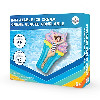 Danaplay Matelas Flottant Crème Glacée